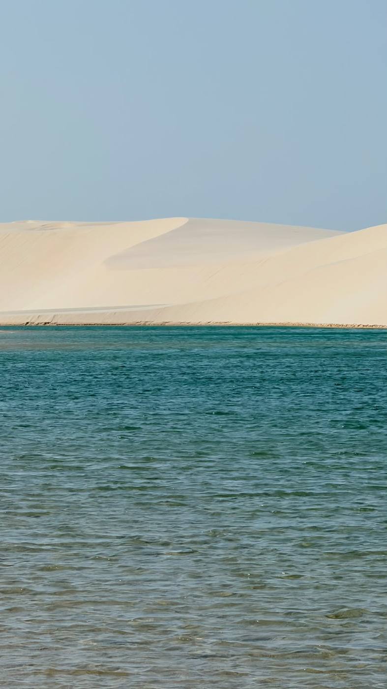 Lençóis Maranhenses saindo de Barreirinhas